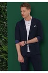 Slim Fit Lacivert Spor Pantolon