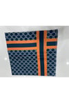 Turuncu Monogram Spor Eşarp 100 x 100 cm