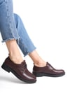 Ernila Shoes Hakiki Deri Kadın Bağcıklı Loafer Ayakkabı