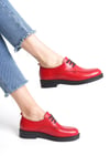 Ernila Shoes Hakiki Deri Kadın Bağcıklı Loafer Ayakkabı
