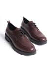 Ernila Shoes Hakiki Deri Kadın Bağcıklı Loafer Ayakkabı