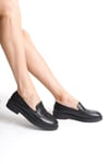 Ernila Shoes Hakiki Deri Kadın Loafer Ayakkabı