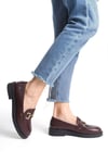 Ernila Shoes Hakiki Deri Kadın Tokalı Loafer Ayakkabı