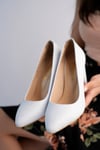 Ernila Shoes Hakiki Deri Yüksek Topuklu Kadın Stiletto