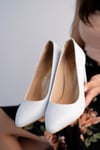 Ernila Shoes Hakiki Deri Yüksek Topuklu Kadın Stiletto