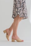 HAKİKİ DERİ KADIN ALÇAK TOPUKLU TERLİK