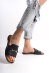 Hakiki Deri Kadın Terlik