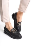 HAKİKİ DERİ TOKALI LOAFER AYAKKABI
