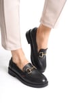 HAKİKİ DERİ TOKALI LOAFER AYAKKABI