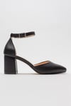 KADIN HAKİKİ DERİ ALÇAK TOPUK STİLETTO