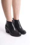 PENY Siyah Hakiki Deri Kadın Bot