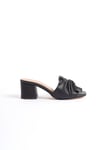 SHOES HAKİKİ DERİ FİYONKLU TOPUKLU TERLİK