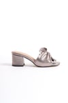 SHOES HAKİKİ DERİ FİYONKLU TOPUKLU TERLİK