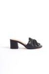 SHOES HAKİKİ DERİ FİYONKLU TOPUKLU TERLİK