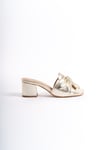 SHOES HAKİKİ DERİ FİYONKLU TOPUKLU TERLİK