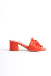 SHOES HAKİKİ DERİ FİYONKLU TOPUKLU TERLİK