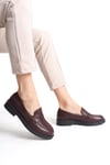 SHOES HAKİKİ DERİ KADIN LOAFER AYAKKABI
