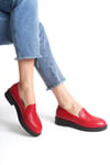 SHOES HAKİKİ DERİ KADIN LOAFER AYAKKABI