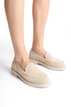 SHOES HAKİKİ DERİ KADIN LOAFER AYAKKABI
