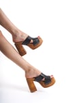 SHOES HAKİKİ DERİ KADIN TAKUNYA TERLİK