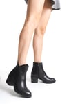 SHOES HAKİKİ DERİ KADIN ZIMBALI BOT