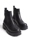 SHOES HAKİKİ DERİ LASTİKLİ KADIN BOT