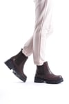 SHOES HAKİKİ DERİ LASTİKLİ KADIN BOT