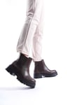 SHOES HAKİKİ DERİ LASTİKLİ KADIN BOT