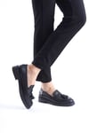 SHOES HAKİKİ DERİ PÜSKÜLLÜ LOAFER AYAKKABI