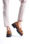 SHOES HAKİKİ DERİ PÜSKÜLLÜ LOAFER AYAKKABI