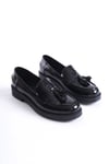 SHOES HAKİKİ DERİ PÜSKÜLLÜ LOAFER AYAKKABI