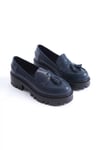 SHOES HAKİKİ DERİ PÜSKÜLLÜ LOAFER AYAKKABI