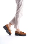 SHOES HAKİKİ DERİ PÜSKÜLLÜ LOAFER AYAKKABI