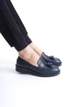 SHOES HAKİKİ DERİ PÜSKÜLLÜ LOAFER AYAKKABI