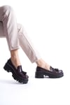 SHOES HAKİKİ DERİ PÜSKÜLLÜ LOAFER AYAKKABI