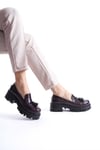 SHOES HAKİKİ DERİ PÜSKÜLLÜ LOAFER AYAKKABI