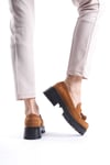 SHOES HAKİKİ DERİ PÜSKÜLLÜ LOAFER AYAKKABI