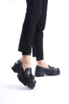 SHOES HAKİKİ DERİ PÜSKÜLLÜ LOAFER AYAKKABI