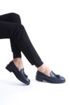 SHOES HAKİKİ DERİ PÜSKÜLLÜ LOAFER AYAKKABI