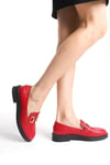 SHOES HAKİKİ DERİ TOKALI LOAFER AYAKKABI