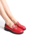 SHOES HAKİKİ DERİ TOKALI LOAFER AYAKKABI