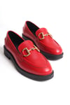 SHOES HAKİKİ DERİ TOKALI LOAFER AYAKKABI