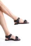 SHOES HAKİKİ DERİ TOKALI SANDALET