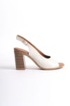 SHOES HAKİKİ DERİ TOPUKLU SANDALET