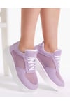 SÜET FİLELİ SNEAKER SPOR AYAKKABI