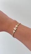 14k 'A' harf bilezik  - 1003