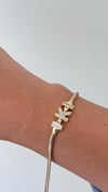 14k 'K' harf bilezik  - 1003