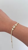 14k R' harf bilezik  - 1003