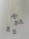 Bubble Harf Kolye - 1050