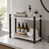 Çok Amaçlı Mutfak & Banyo Rafı Beyaz